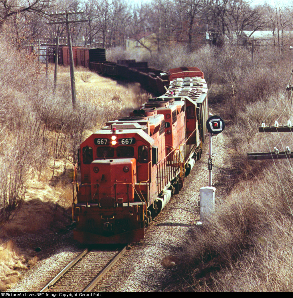 e/b EJ&E Train